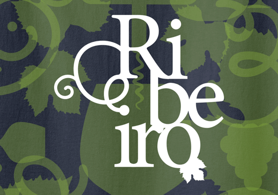 Diseño presentado al Concurso de Carteles de la Feria del Vino de Ribeiro 2019