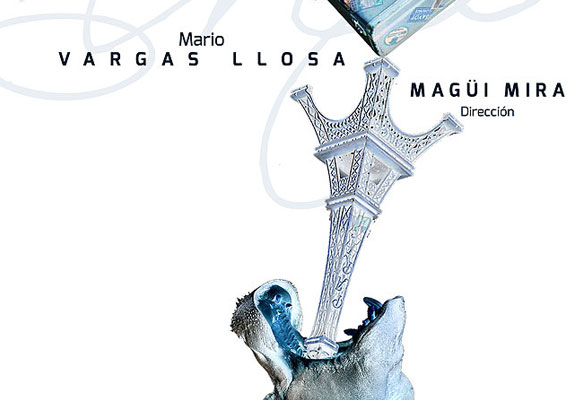 Propuesta de diseño para la obra de teatro Kathie y el hipopótamo, escrita por Mario Vargas Llosa e interpretada por Ana Belén, Ginés García Millán y con dirección de Magüi Mira. Naves del Español.